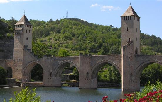 Medieval bridge in Cahors