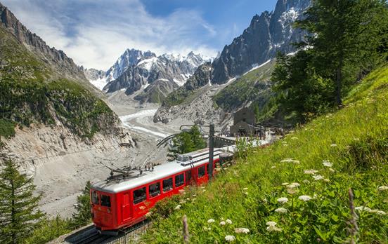 The Montenvers train