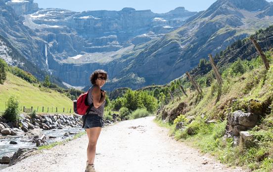 Hiking to Gavarnie