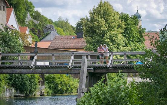Brücke bei Essing © Naturpark Altmühltal