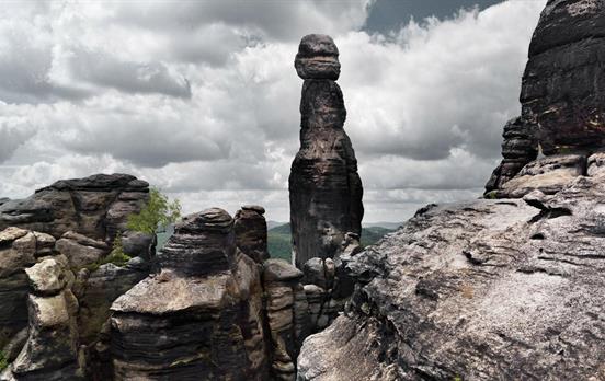 See the photogenic Barbarine rock needle