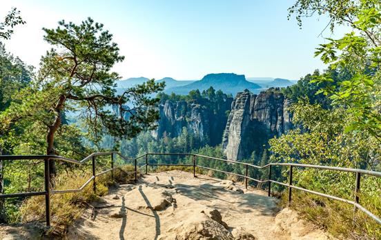 Overlooking Lilienstein