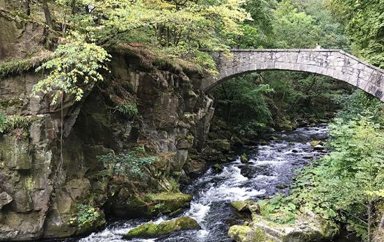Steinbrücke in Königsruhe