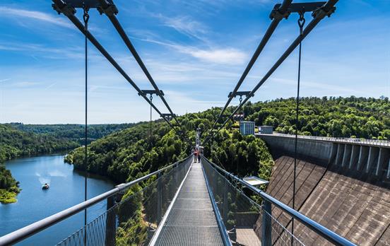 Die Titan RT, die weltweit längste Hängebrücke