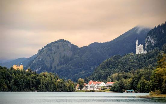 Lechweg views of Alpsee