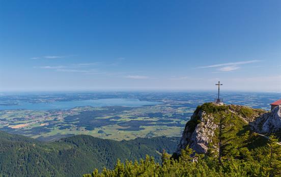 Blick vom Hochfelln