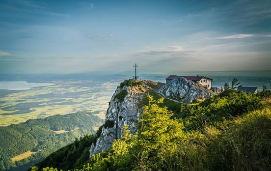 Ausblick vom Hochfelln
