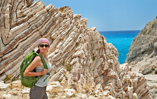 Hiking on Crete's southern coast