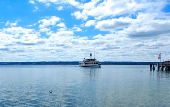Ferry across Ammersee