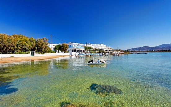 Crystal clear waters of Antiparos