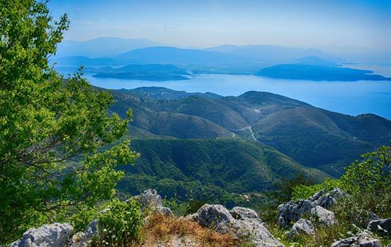 Views from Pantokrator Mountain