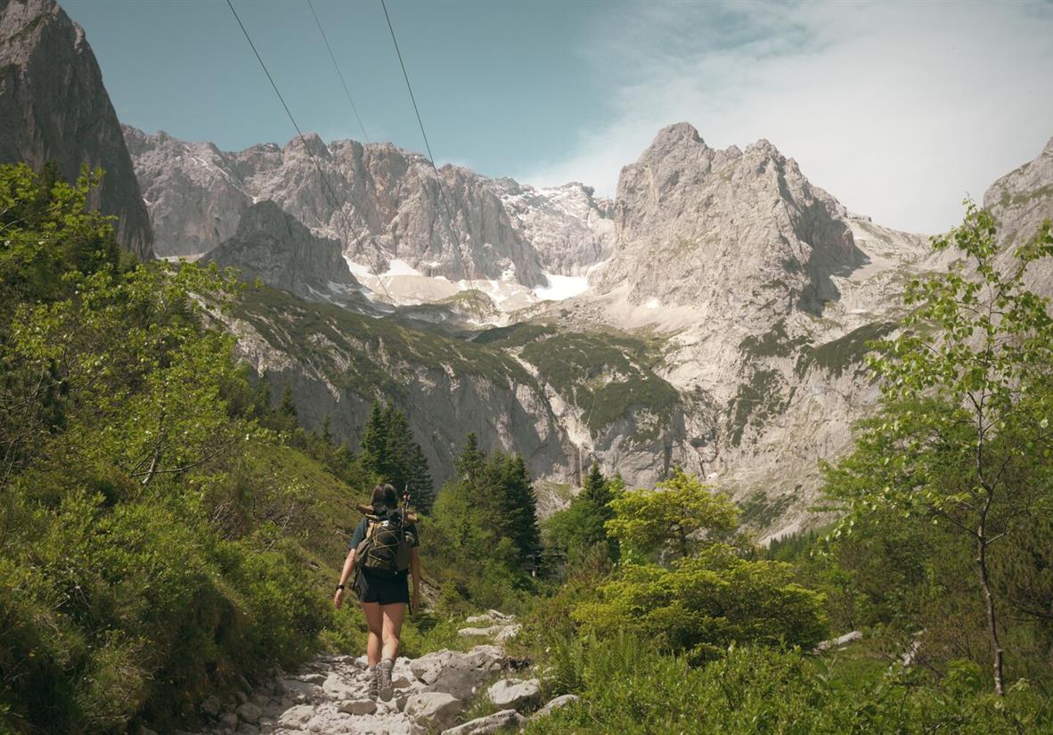 Walkers on the Trail