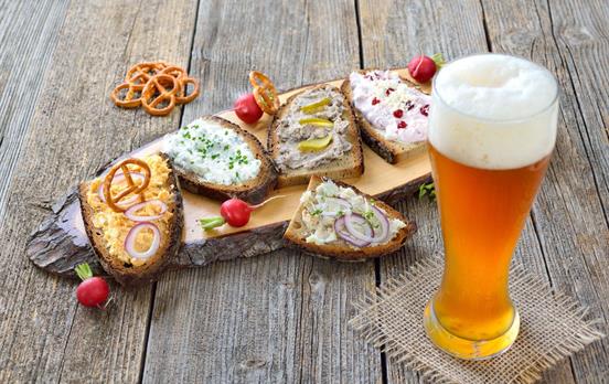 Enjoy a tasty Bavarian beer- Prost!