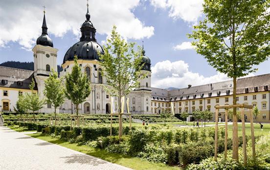 The majestic Ettal Abbey