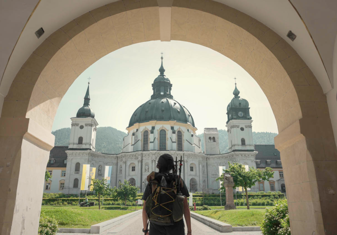 Wandern zum Kloster Ettal