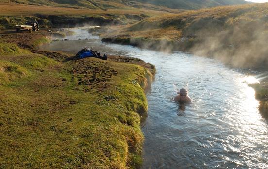 Bathe in natural hot springs in the great outdoors