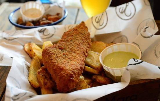 Classic Fish & Chips on the coast