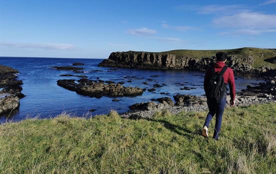 Walking to Ballintoy
