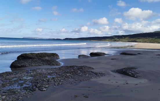 Beach en route to Ballintoy