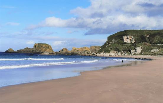 Beach en route to Ballintoy