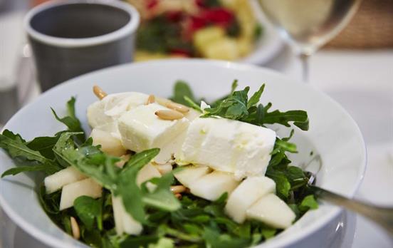 Fill up on fabulous Italian cuisine along the way