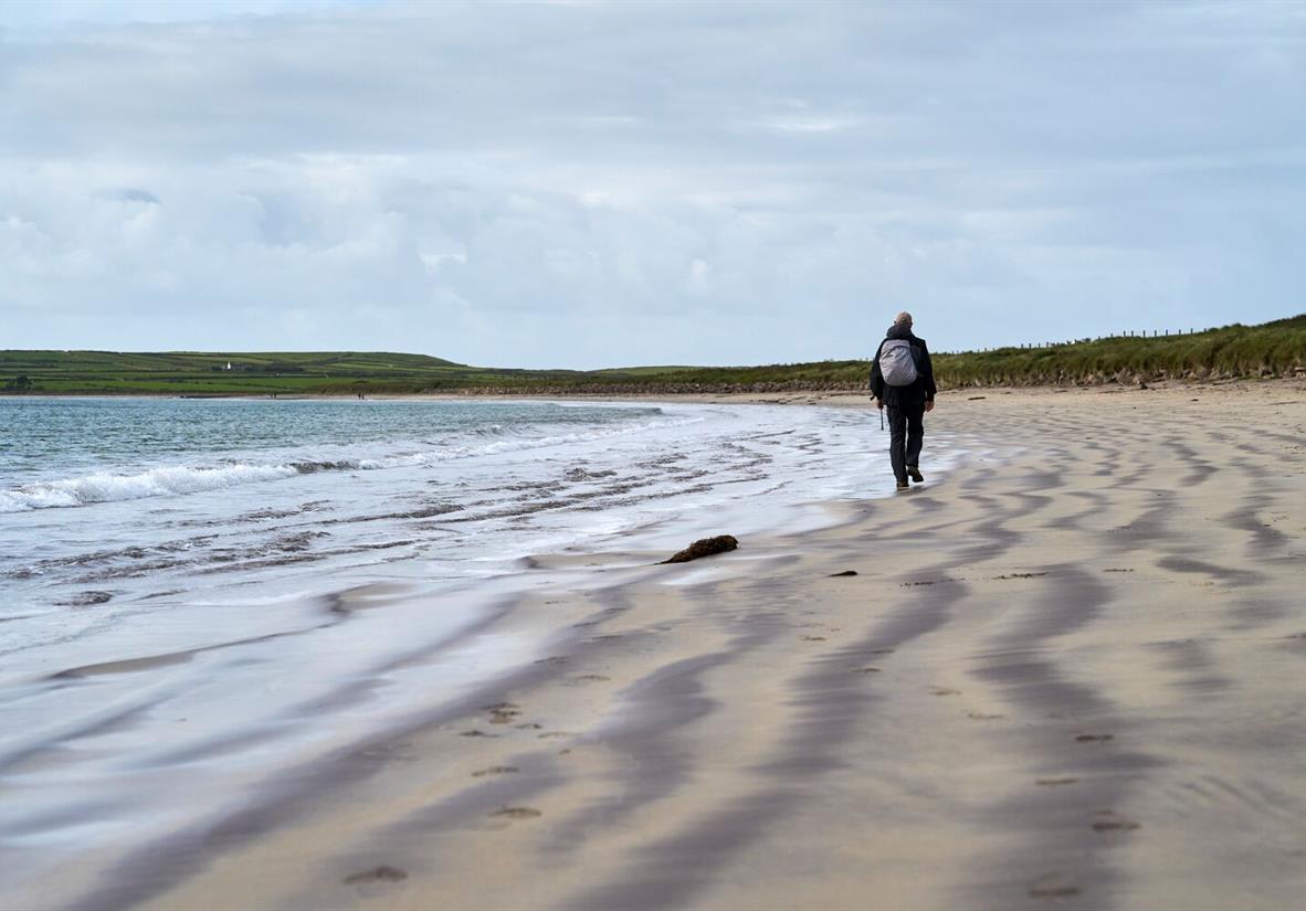 Walking the beaches of the Dingle Way