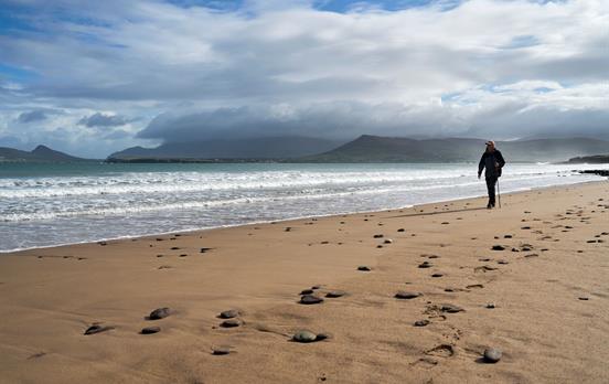 Walking the coastline of the Dingle way