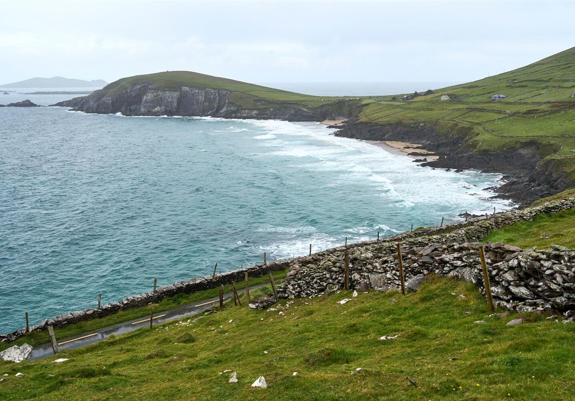 wild coast line on the DIngle Way wild coast line on the DIngle Way