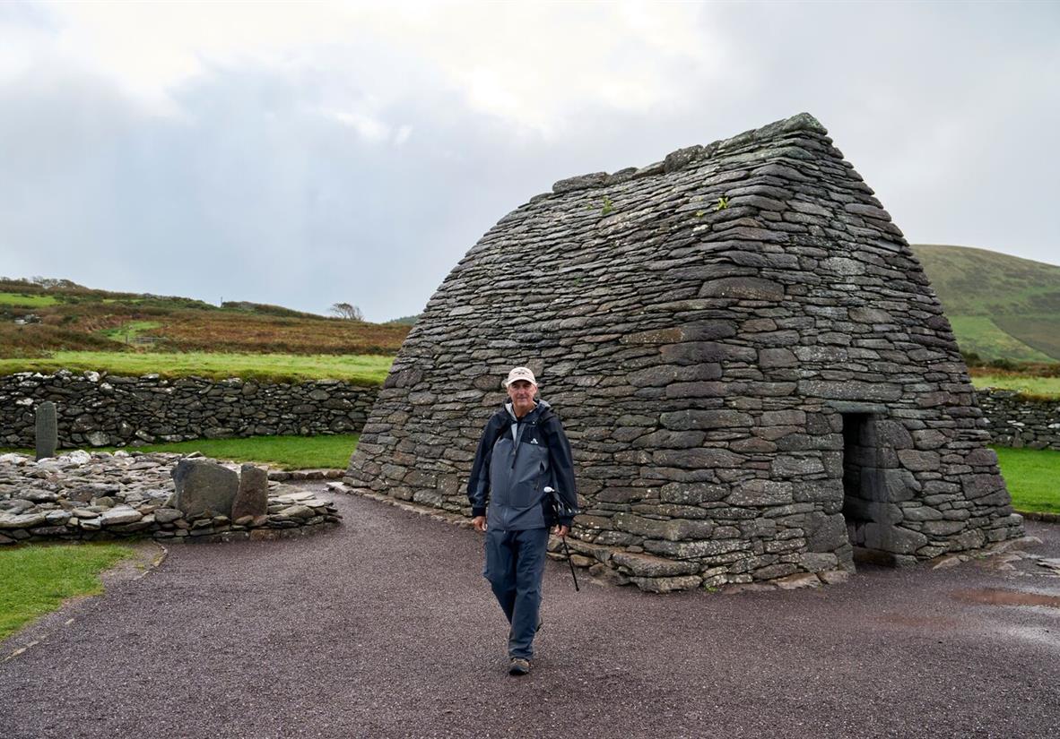 See the ancient clocháns