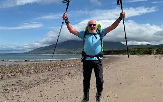 MMAug24- Joy about completing The Dingle Way
