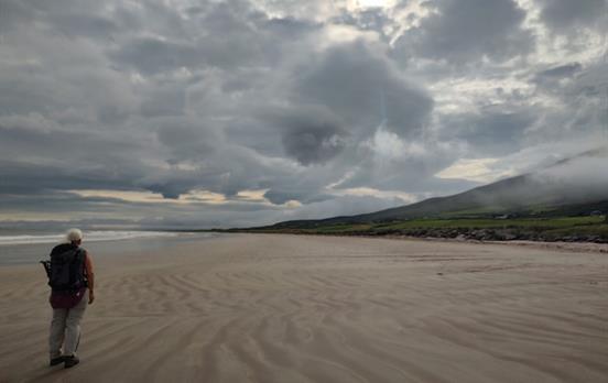 MMAug24- Stormy clouds over Fermoyle Beach