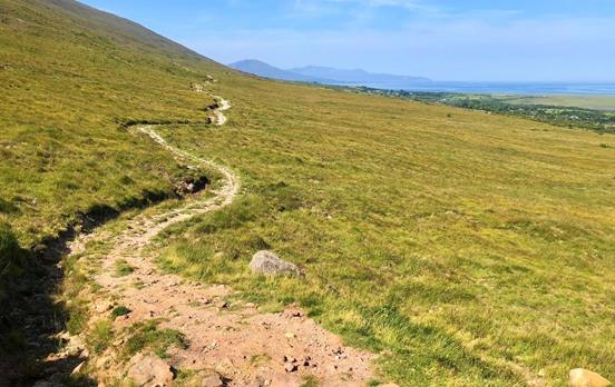 Walking from Tralee to Camp
