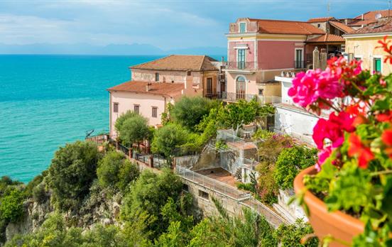 View over Agropoli Old Town
