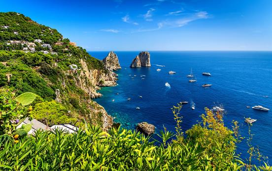 Capri's Faraglioni Rocks