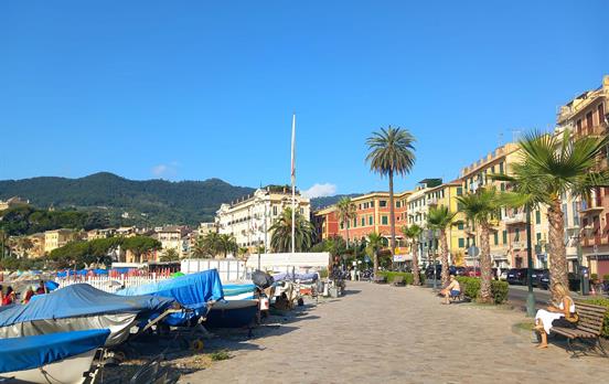 The harbour front of Santa Margherita Ligure