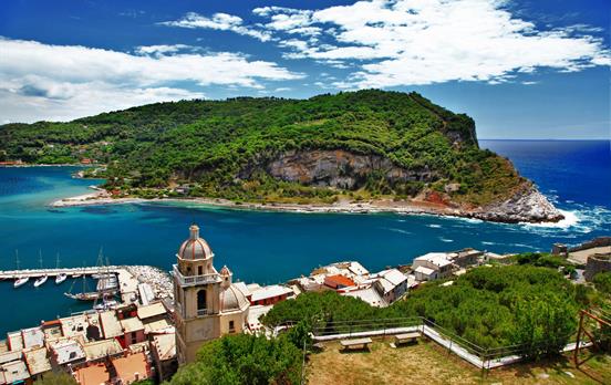 View to Palmeria Island from Portovenere