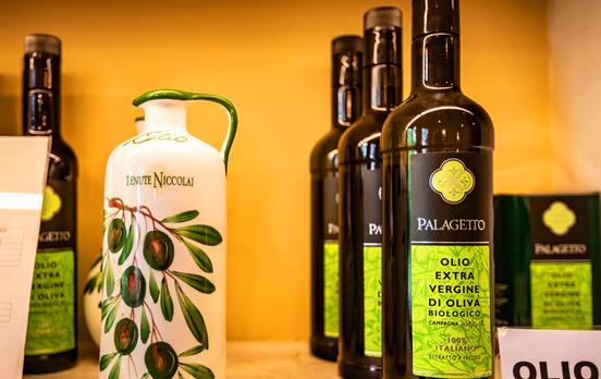Olive oil of the region