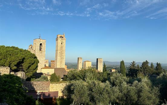 Majestic towers of San Gimignano