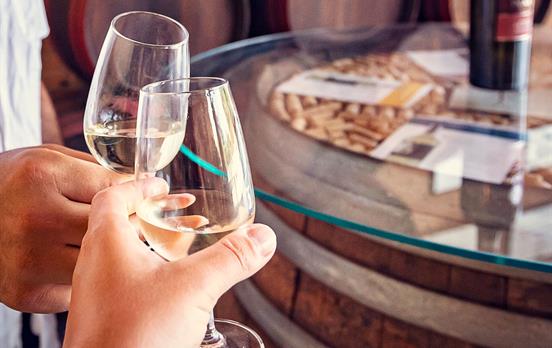 Enjoy free time for a wine tasting