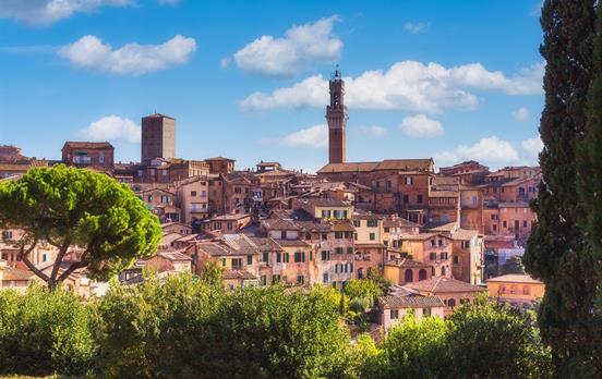 Skyline of Siena