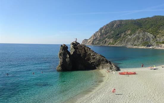 Herrlicher Strand bei Monterosso