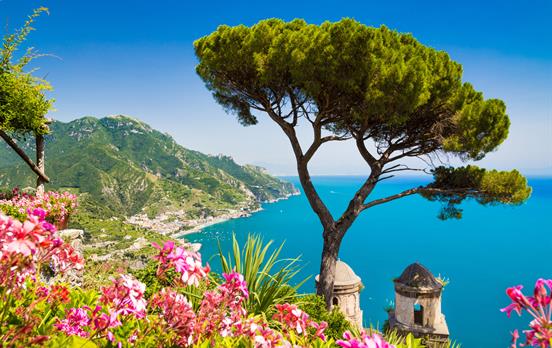 Turquoise blue Mediterranean Sea