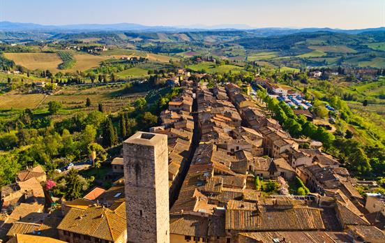 San Gimignano and its famous towers