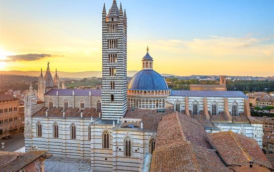 Siena's beautiful Gothic cathedral