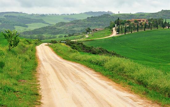 Walk along Tuscany's 'strada bianche'