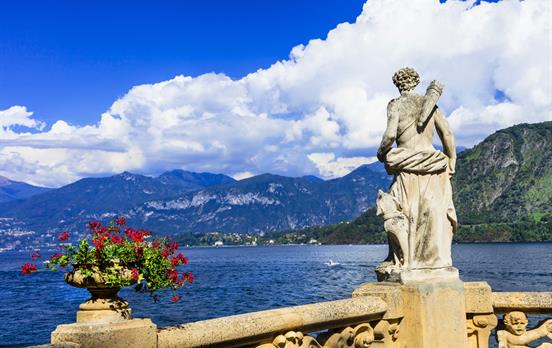 Soak up the views from Villa Balbianello