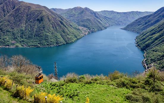 Lake Como in all is glory