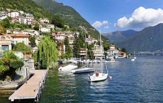 Cadenabbia, one of the idyllic lakeside villages