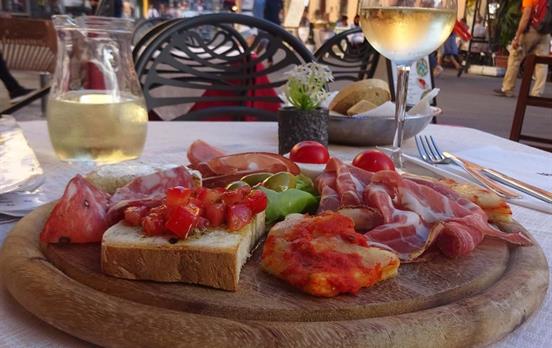 Antipasti in Tuscany