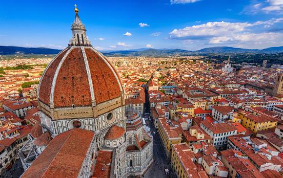 Florence, the capital of Tuscany